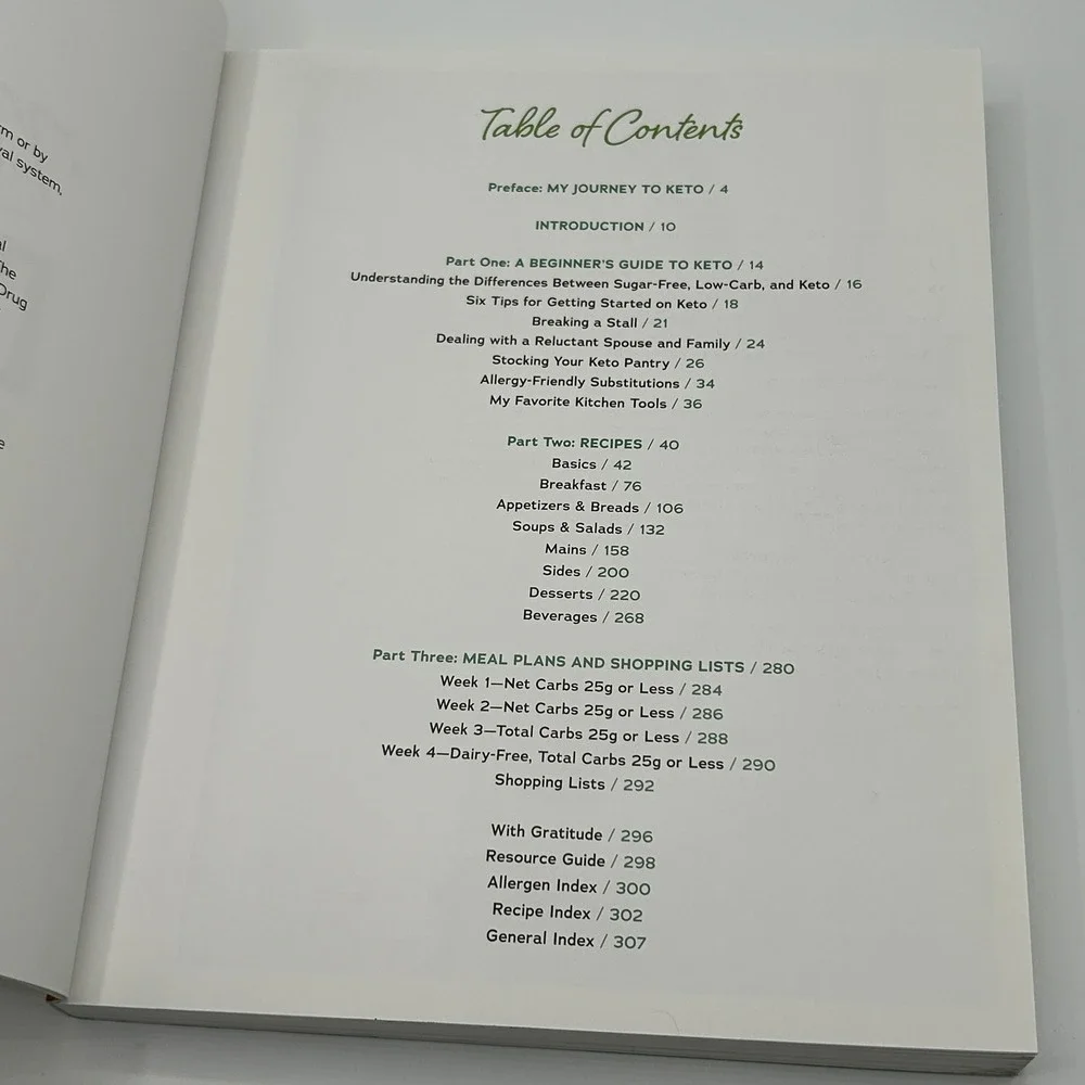 Naturally Keto 125 Low‎ Carb Sugar Free Allergy Friendly Recipes Cookbook Paper